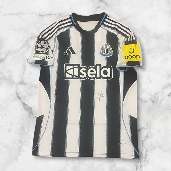 Joelinton Signed Champions League Home Shirt
